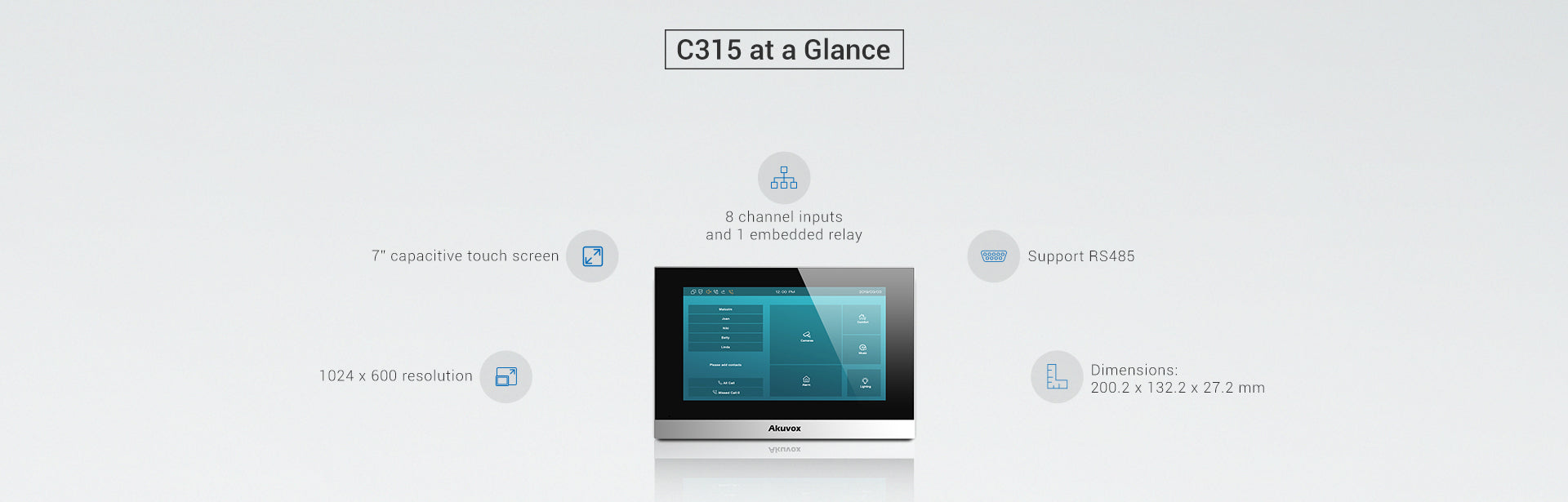Akuvox Video Intercom Monitors - Nelly's Security
