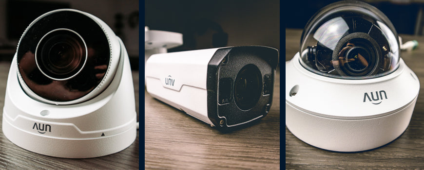 Uniview Motorized Lens Bullet, Turret, and Vandal Dome IP Security Cameras: Full Review and Product Demo