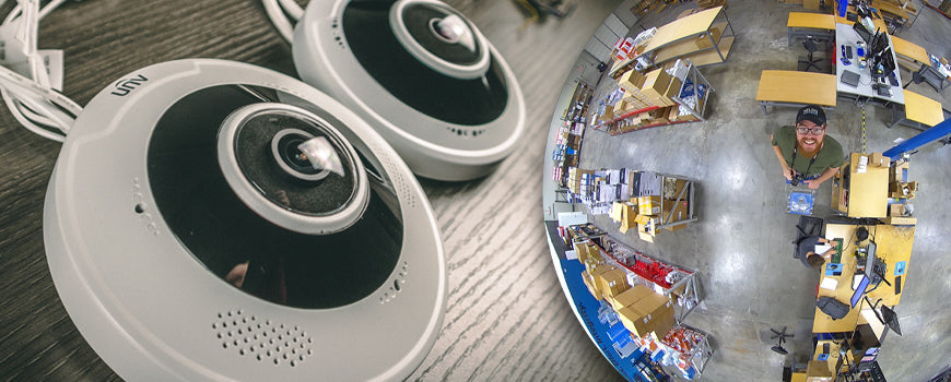 Uniview 360° Fisheye Lens IP Security Camera Full Review (IPC868ER-VF18-B & IPC815SR-DVPF14)