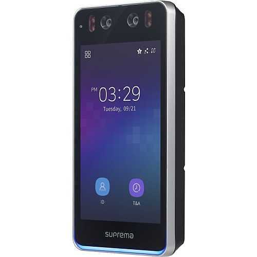 Bio Star Reader Suprema BioStation 3 Biometric Reader, AI-Powered Facial Access Termin