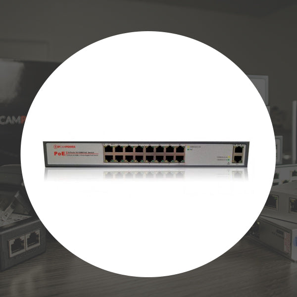 IPCamPower PoE Switches - Nelly's Security