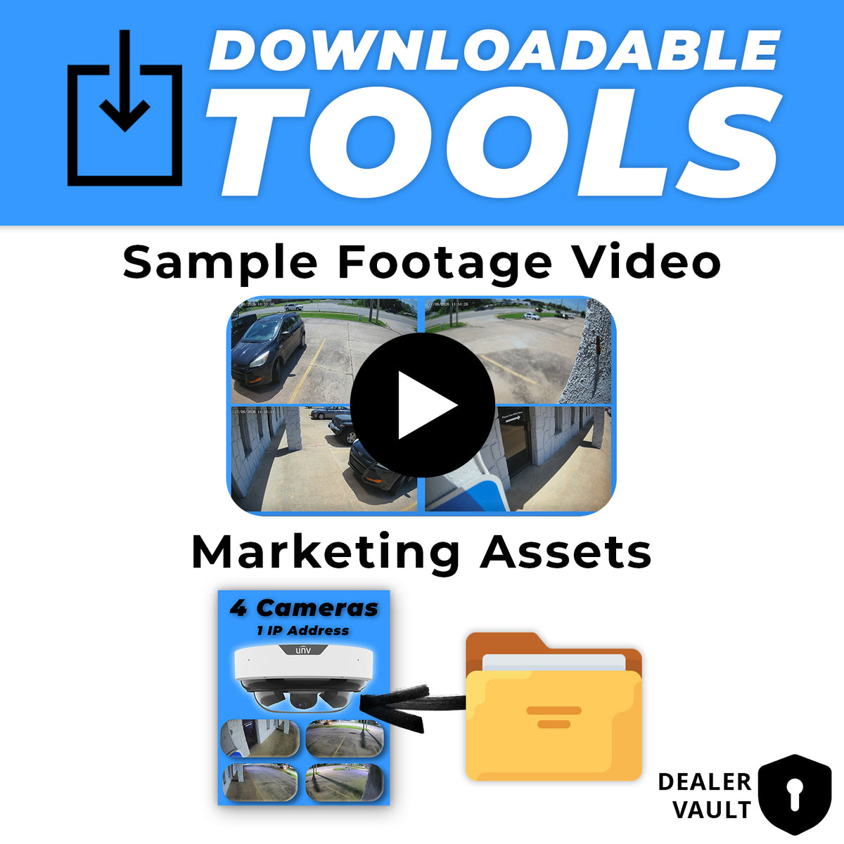 Downloadable Sample Footage | Marketing Materials for Uniview 20MP Multisensor (IPC8645EA-ADZKM-I1)