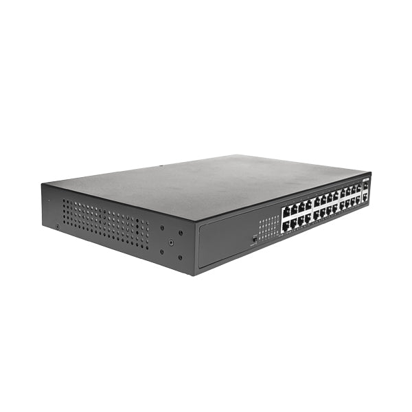 Buy Private Labeled 24 Port PoE+ Switch IPS-24P2G-EXAF with Extend Mode ...
