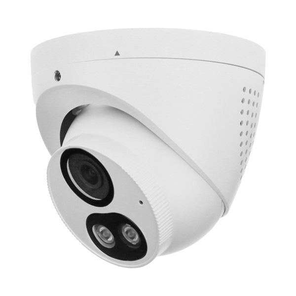 4K TriGuard Weatherproof Turret IP Security Camera 2.8mm Fixed Lens with Deep