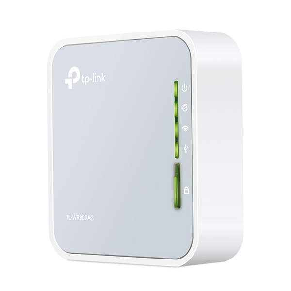 TP-Link AC750 Wireless Wi-Fi Router Portable Travel Size (TL-WR902AC)