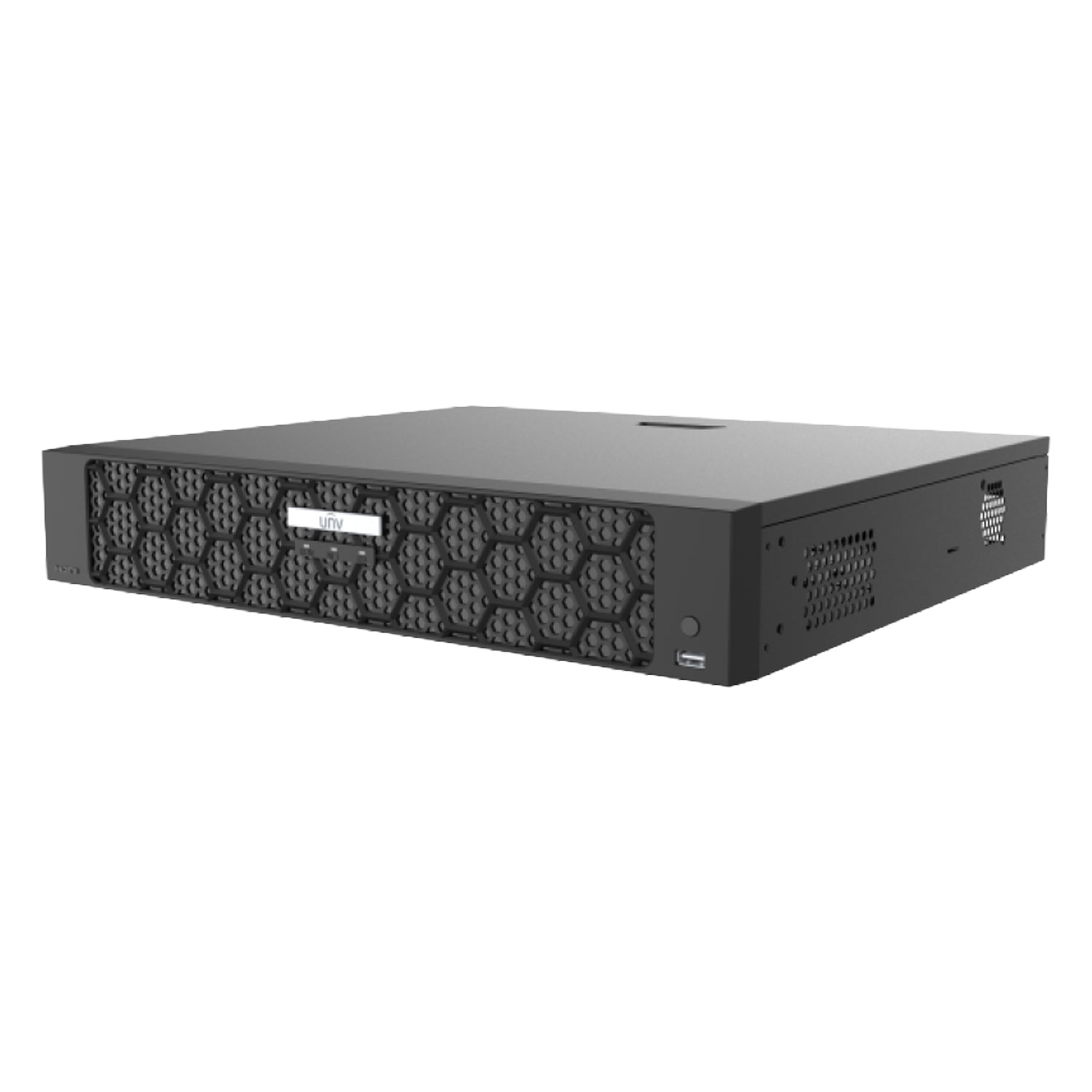UNV 16MP UltraHD 32-Channel Network Video Recorder with 4 Hard Drive Bays, 16 PoE Ports, and Intelligent Video Analytics (NVR504-32B-P16-IQ)