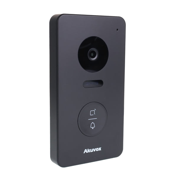さんたろう　ORIGINAL VOICE 972PRO Akuvox Weatherproof SIP 2MP PoE Powered Video Door Phone w/ Single But