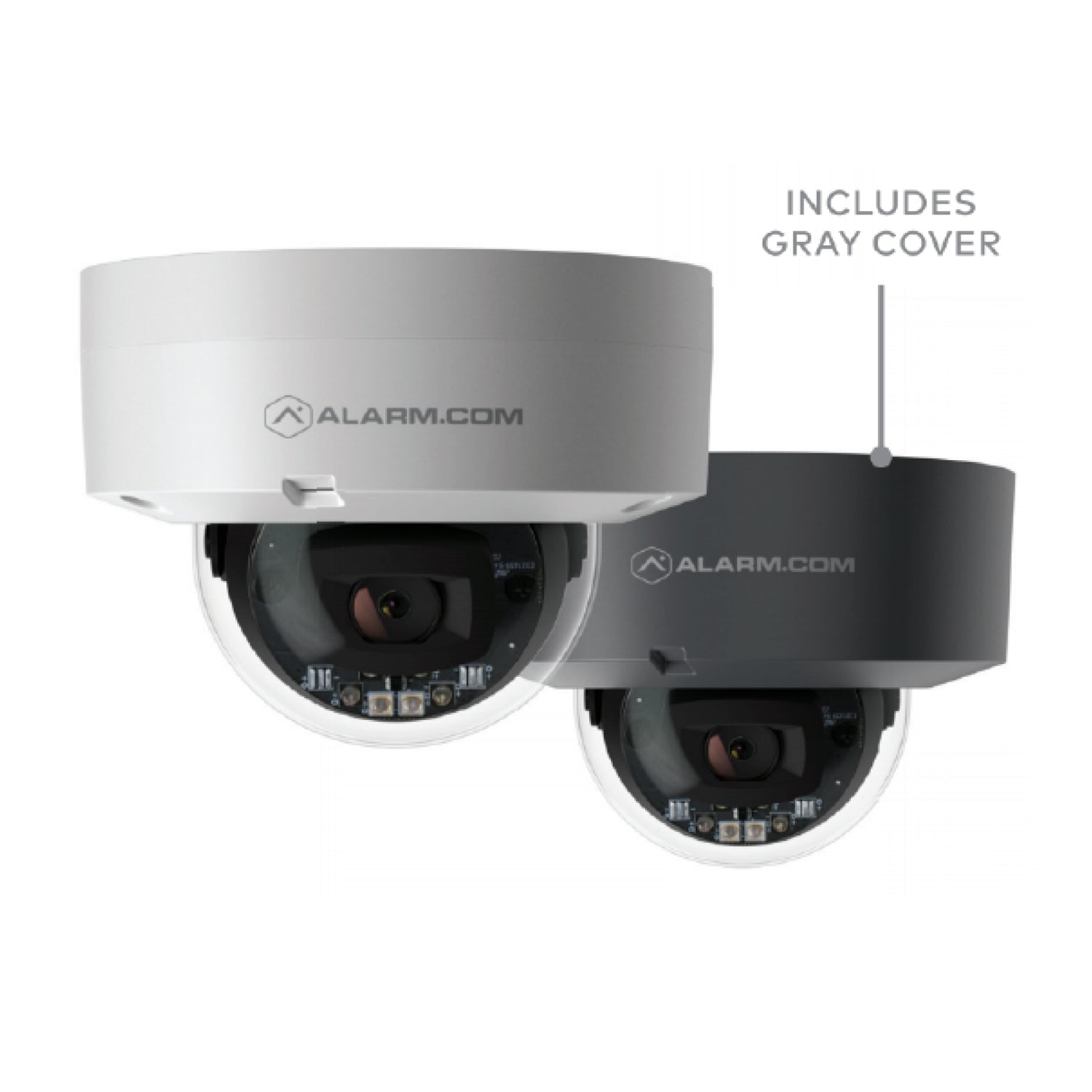 Alarm.com HD 1080P Weatherproof Indoor/Outdoor Vandal Dome Security Camera with IR (ADC-VC827P)