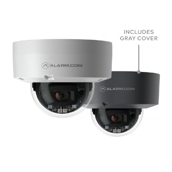 Alarm.com HD 1080P Weatherproof Indoor/Outdoor Vandal Dome Security Ca