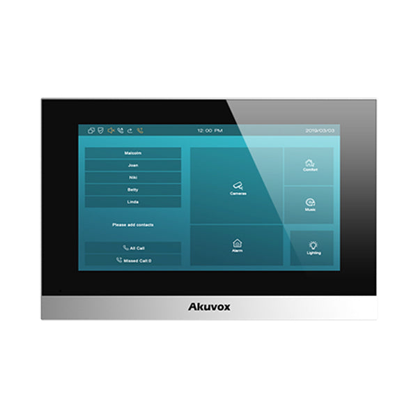 Akuvox Premium Indoor 7-inch Touch Screen Monitor (C313W-2)