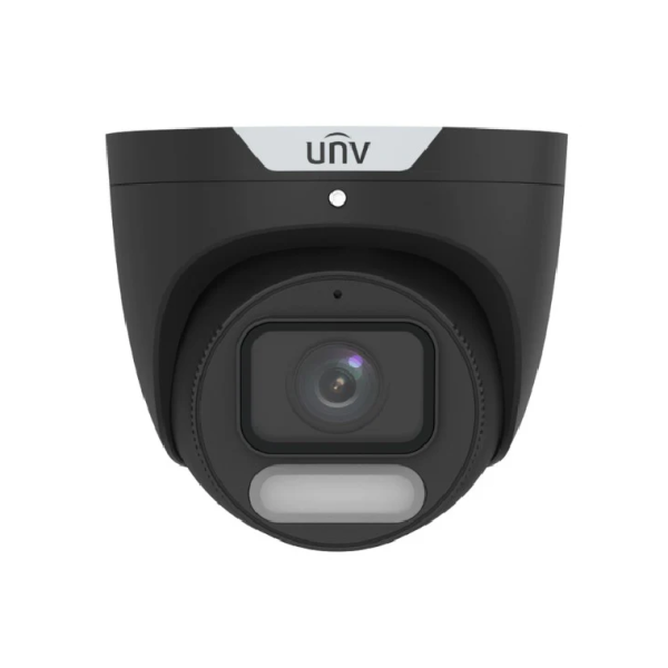 OwlView 4MP Wise-ISP Turret IP Security Camera with a 2.8mm Fixed Lens - Black (IPC3624SR-ADF28KM-WP-BK)