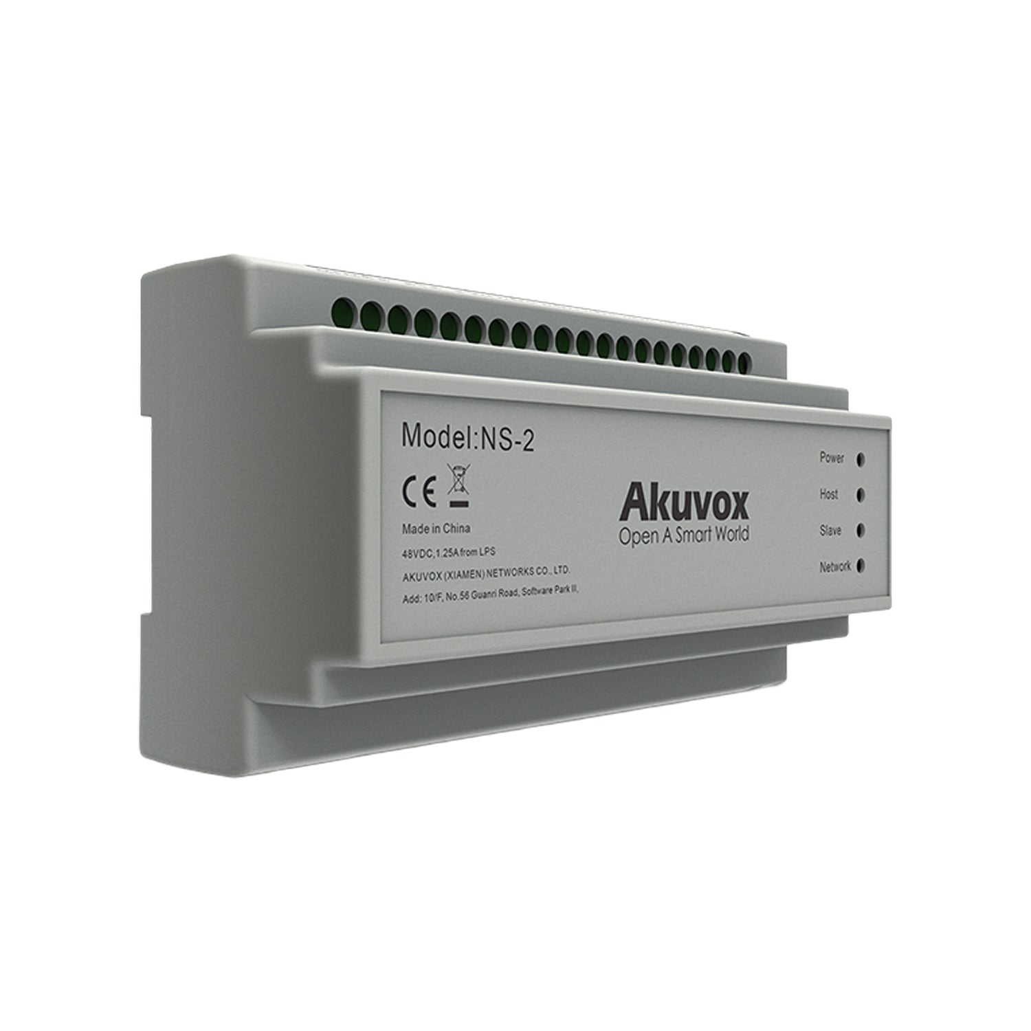 Akuvox Long Data Transmission 2-Wire IP Network Switch (NS-2)