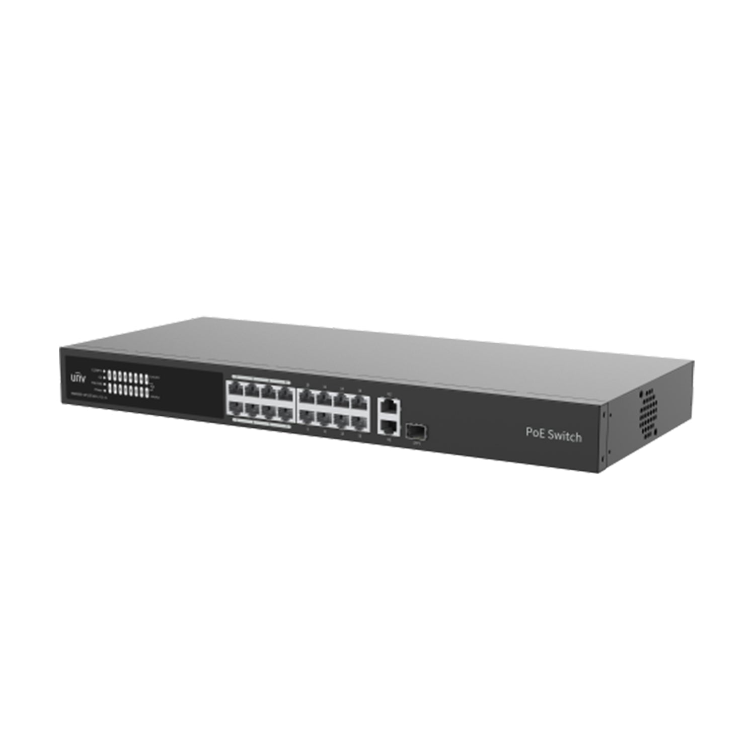 Uniview NDAA Compliant 16 channel Cloud Management Switch (NSW3000-16T1GT1GC-LPOE-IN)