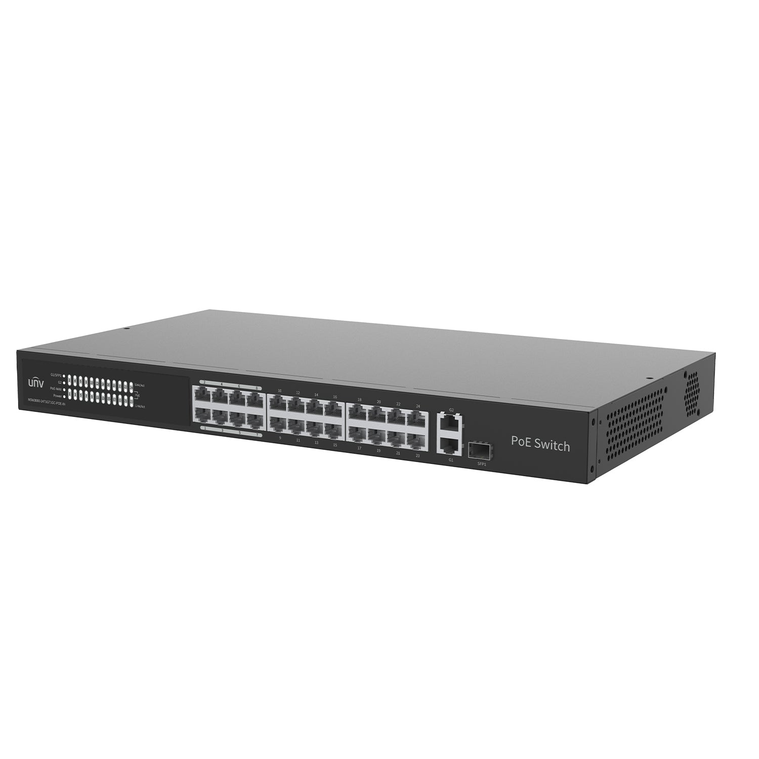 Uniview NDAA Compliant 24 channel Cloud Management Switch (NSW3000-24T1GT1GC-LPOE-IN)