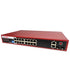 IPCamPower POEPower 16 Port Gigabit Unmanaged POE Switch, 30W POE+ (802.3at) per Port, 250W Max Budget, Extend Mode up to 820' Cable Runs, 16 POE & 4 Uplink, 10/100/1000 (PPS-16G2G-AT1)