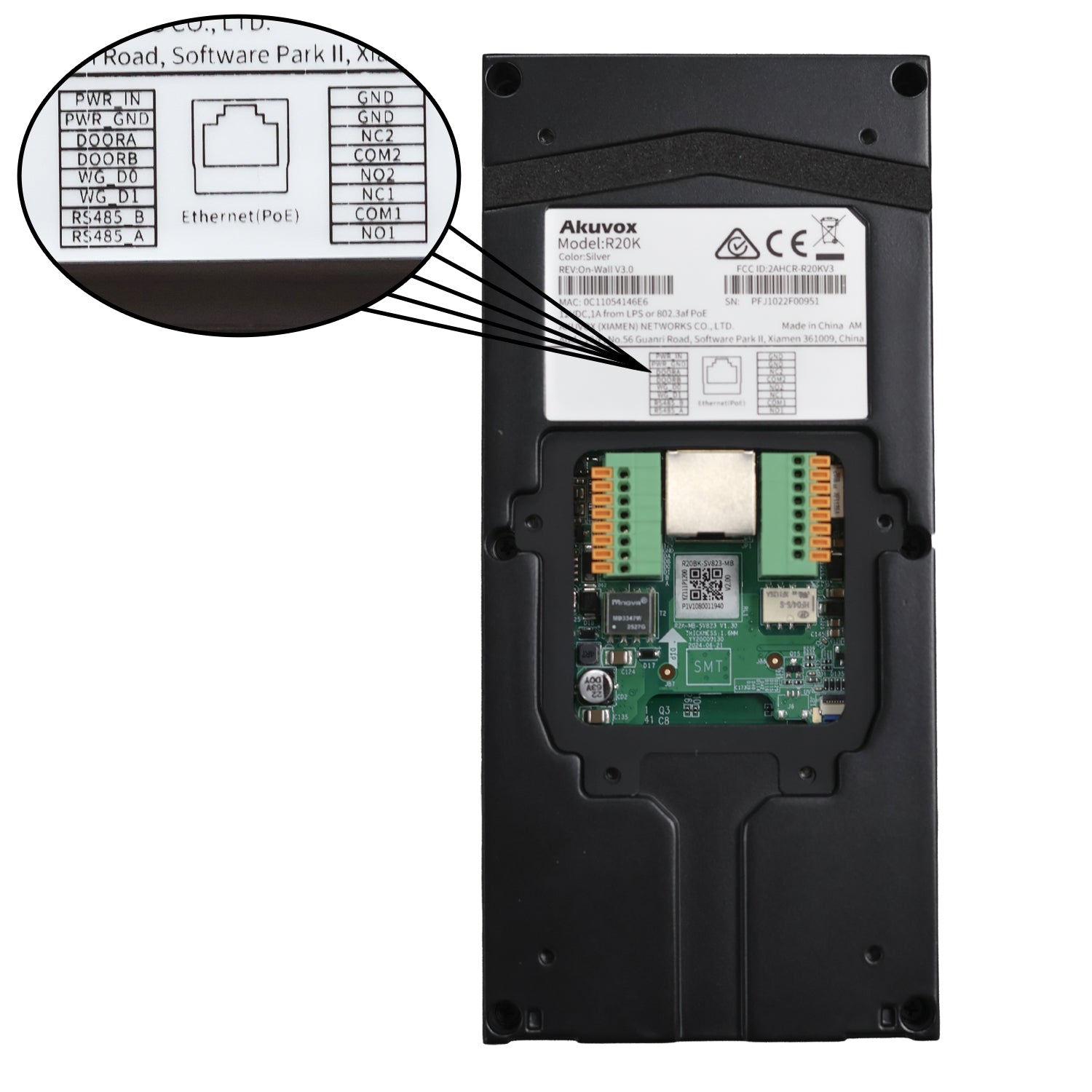 Akuvox Palm-Size Doorphone Certified for Outdoor Usage (R20K)