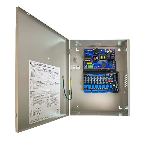 Altronix Power Supply Charger with Eight Independent 12VDC or 24VDC ...